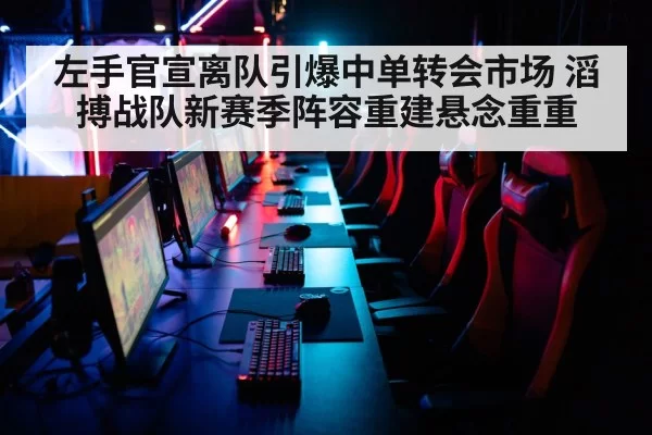 左手官宣离队引爆中单转会市场 滔搏战队新赛季阵容重建悬念重重